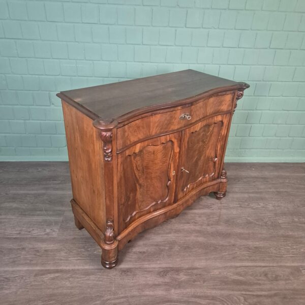Anrichte Biedermeier 1850 Mahagoni