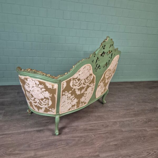 Couch Sofa Gold-Creme Barockstil 1,50 m – Bild 11