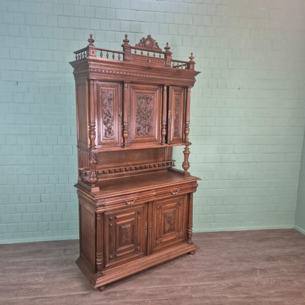 Buffetschrank Schrank Gründerzeit 1880 Eiche