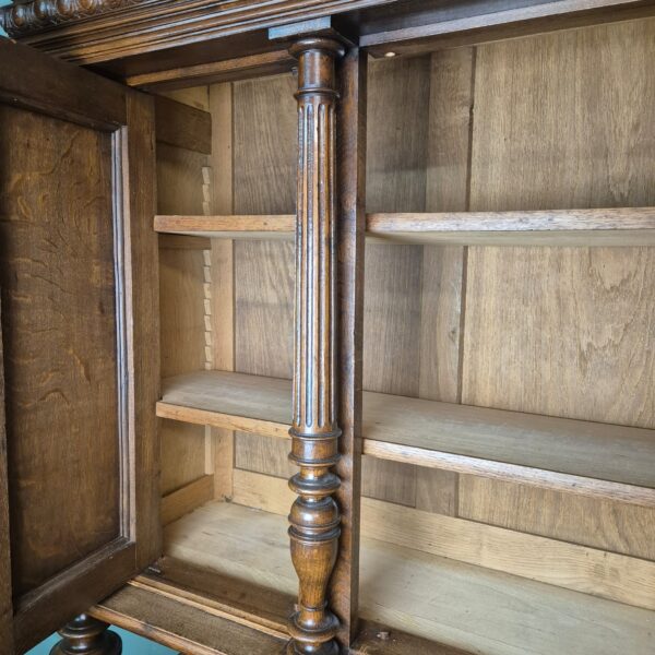 Buffetschrank Schrank Gründerzeit 1880 Eiche – Bild 13