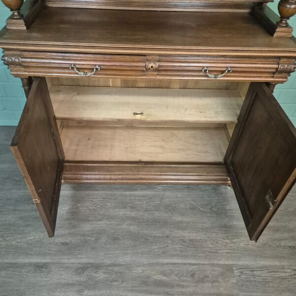 Buffetschrank Schrank Gründerzeit 1880 Eiche – Bild 17