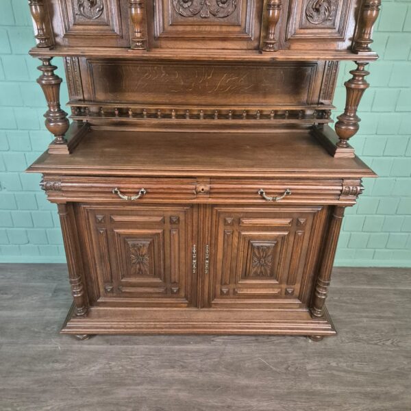 Buffetschrank Schrank Gründerzeit 1880 Eiche – Bild 6
