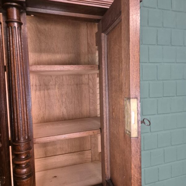 Buffetschrank Schrank Gründerzeit 1880 Eiche – Bild 14