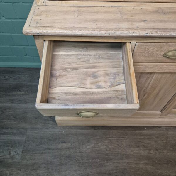Vitrine Bücherschrank Teakholz 1,65 m – Bild 19