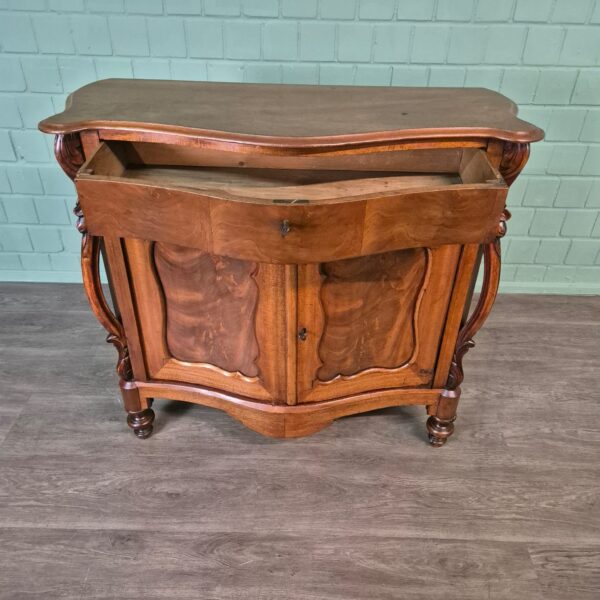 Kommode Anrichte Biedermeier 1850 Mahagoni – Bild 9