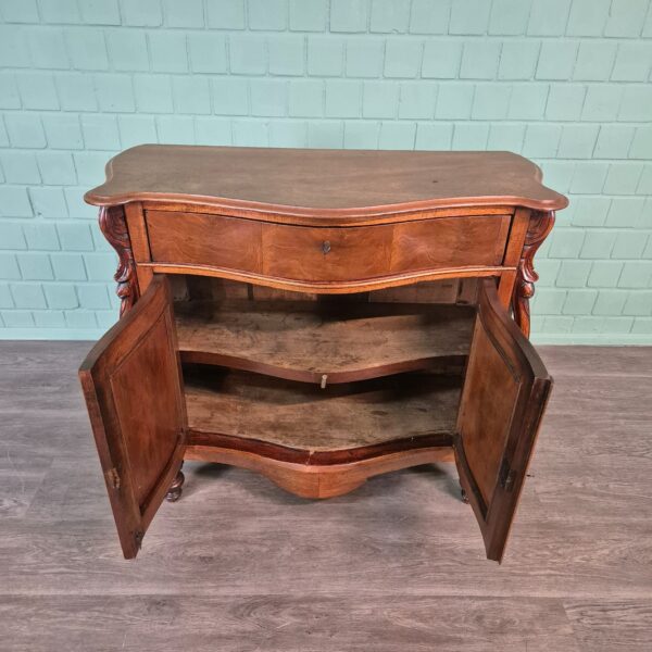 Kommode Anrichte Biedermeier 1850 Mahagoni – Bild 11