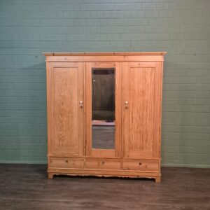 Schrank Kleiderschrank Jugendstil 1900 Kiefer