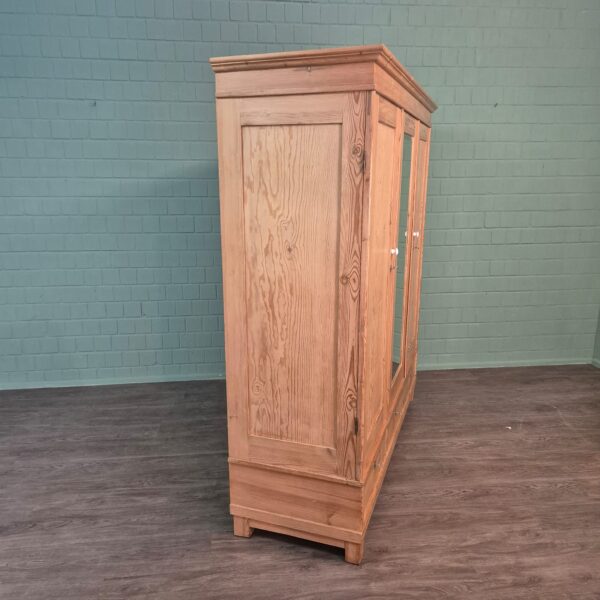 Schrank Kleiderschrank Jugendstil 1900 Kiefer – Bild 3