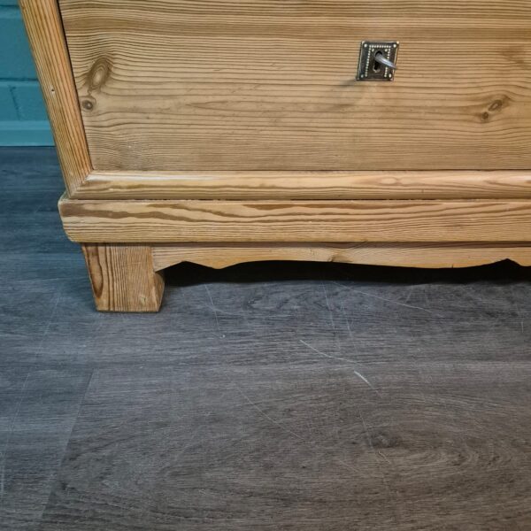 Schrank Kleiderschrank Jugendstil 1900 Kiefer – Bild 4