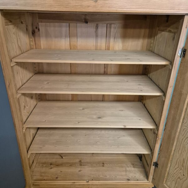 Schrank Kleiderschrank Jugendstil 1900 Kiefer – Bild 11