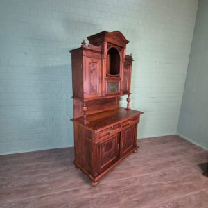 Buffetschrank Schrank Jugendstil 1910 Nussbaum