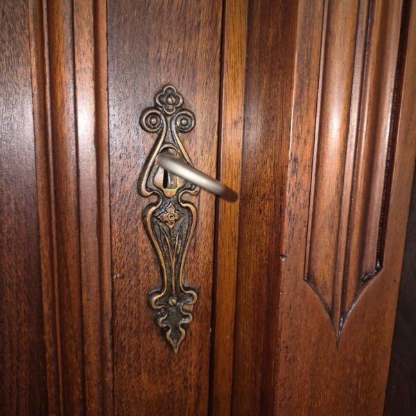 Buffetschrank Schrank Jugendstil 1910 Nussbaum – Bild 9