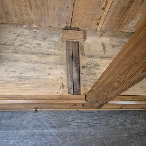 Schrank Kleiderschrank Biedermeier 1850 Kiefer – Bild 12