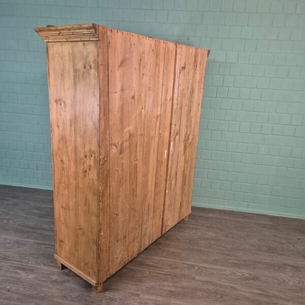 Schrank Kleiderschrank Biedermeier 1850 Kiefer – Bild 15