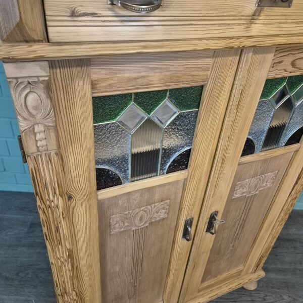 Vertiko Jugendstil 1900 Kiefer – Bild 5