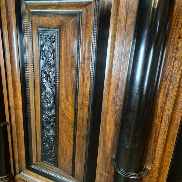 Holländischer Barockschrank 1800 Palisander – Bild 14