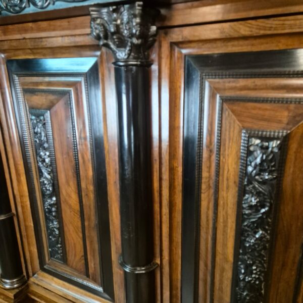 Holländischer Barockschrank 1800 Palisander – Bild 13