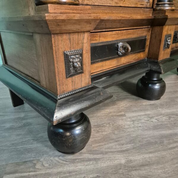 Holländischer Barockschrank 1800 Palisander – Bild 9