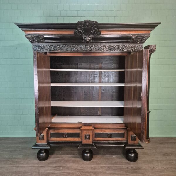 Holländischer Barockschrank 1800 Palisander – Bild 23