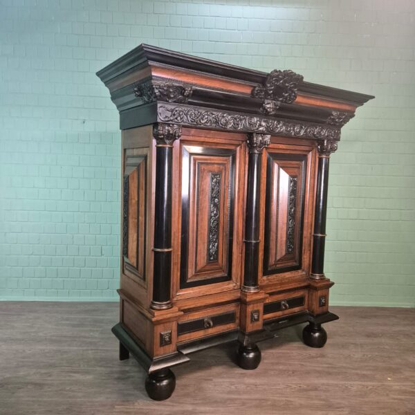 Holländischer Barockschrank 1800 Palisander