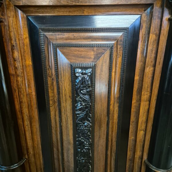 Holländischer Barockschrank 1800 Palisander – Bild 22
