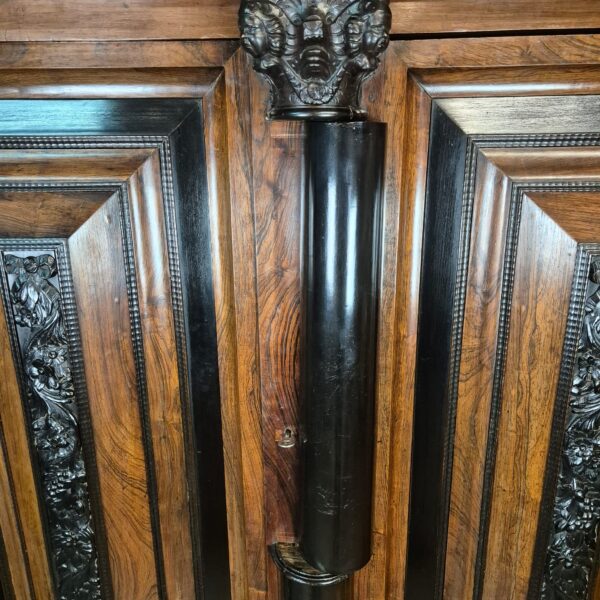 Holländischer Barockschrank 1800 Palisander – Bild 21