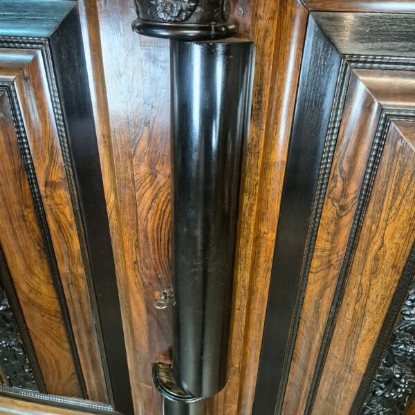 Holländischer Barockschrank 1800 Palisander – Bild 12