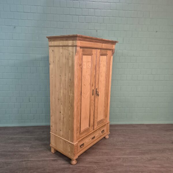 Schrank Kleiderschrank Jugendstil 1900 Kiefer