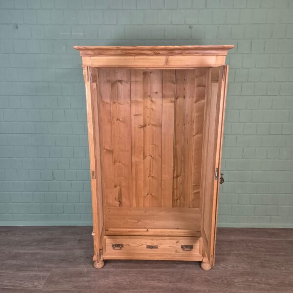 Schrank Kleiderschrank Jugendstil 1900 Kiefer – Bild 13