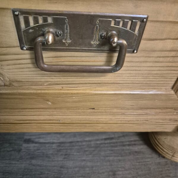 Schrank Kleiderschrank Jugendstil 1900 Kiefer – Bild 8
