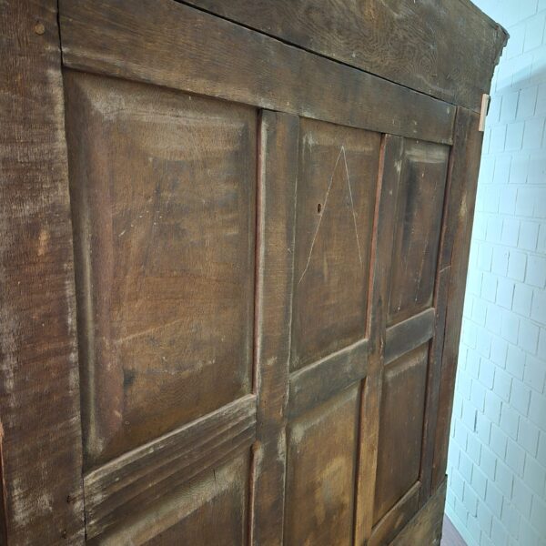Schrank Kleiderschrank Barock 1780 Eiche – Bild 20