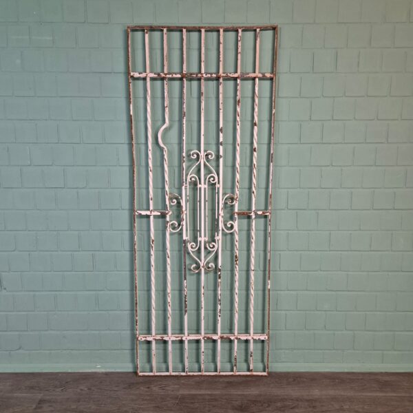 Gartenzaun Zaunelement Gründerzeit 1880 Schmiedeeisen 0,82 m – Bild 3