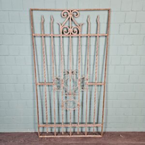 Zaunelement Gartenzaun Jugendstil 1910 Schmiedeeisen