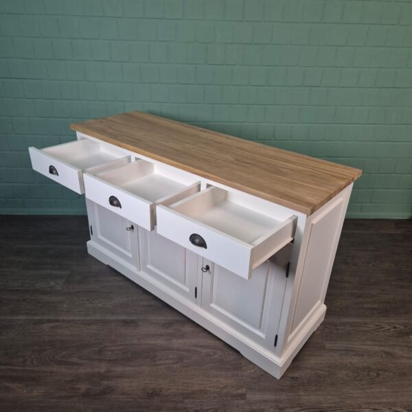 Anrichte Sideboard Teakholz 1,50 m – Bild 12