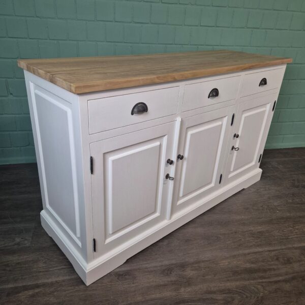Anrichte Sideboard Teakholz 1,50 m – Bild 3