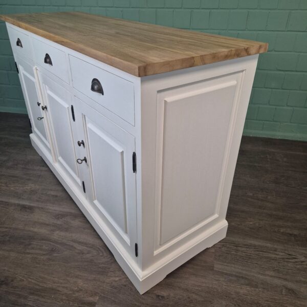 Anrichte Sideboard Teakholz 1,50 m – Bild 5