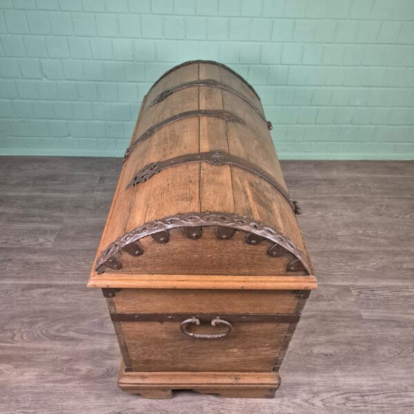 Truhe Barock 1733 Eiche – Bild 15