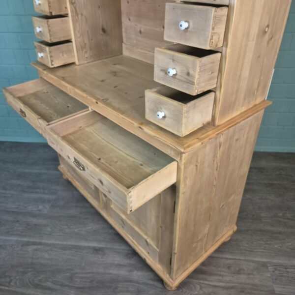 Buffetschrank Schrank Jugendstil 1900 Kiefer – Bild 11