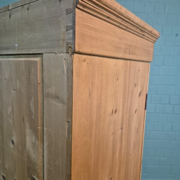 Schrank Kleiderschrank Jugendstil 1900 Kiefer – Bild 11