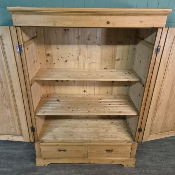 Schrank Kleiderschrank Jugendstil 1900 Kiefer – Bild 7
