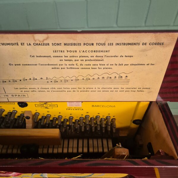 Drehorgel Orgel Walzenklavier 1950 Benito Vela – Bild 10