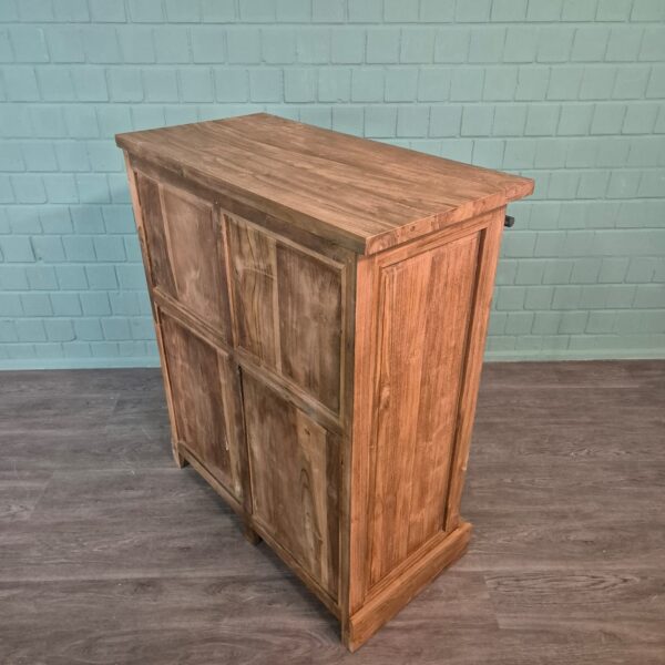 Kommode Beistellschrank Teakholz 1,01 m – Bild 14