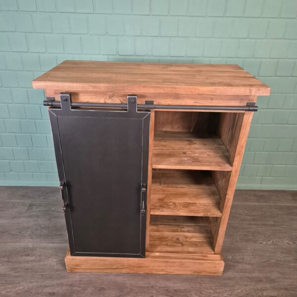 Kommode Beistellschrank Teakholz 1,01 m – Bild 12