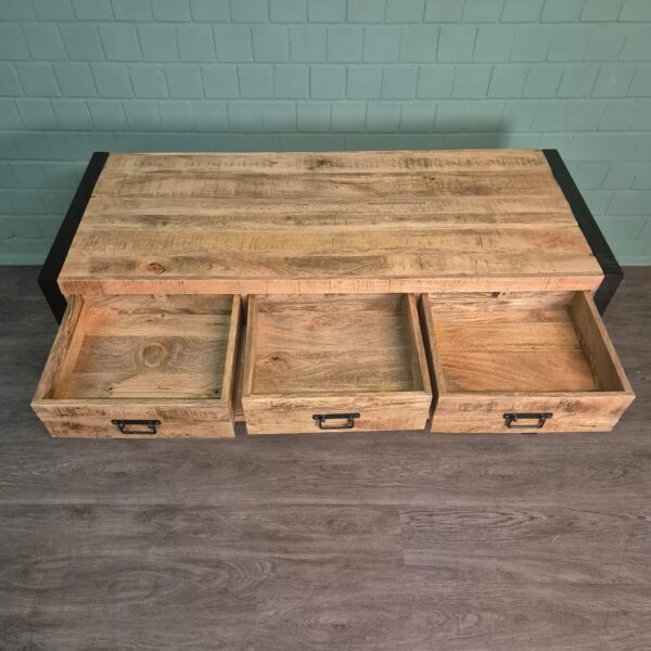 Wandtisch Sideboard Mangoholz 1,50 m – Bild 6