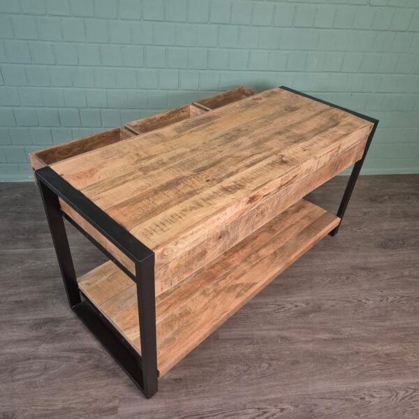 Wandtisch Sideboard Mangoholz 1,50 m – Bild 8