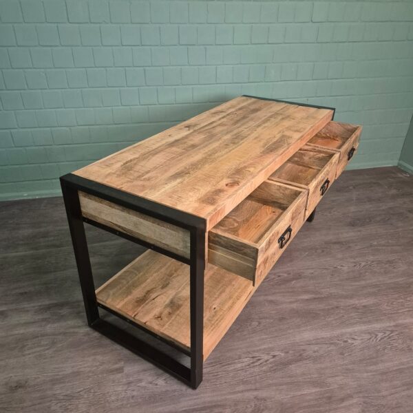 Wandtisch Sideboard Mangoholz 1,50 m – Bild 7