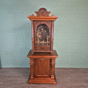 Spieluhr Adler Gründerzeit 1880 Nussbaum