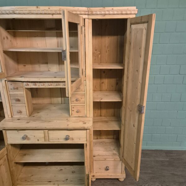 Buffetschrank Schrank Jugendstil 1910 Kiefer – Bild 11