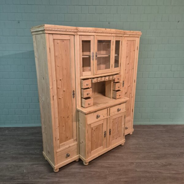 Buffetschrank Schrank Jugendstil 1910 Kiefer – Bild 3