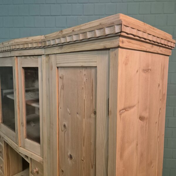 Buffetschrank Schrank Jugendstil 1910 Kiefer – Bild 5